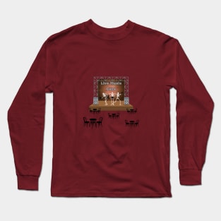 live music cafe- music is life Long Sleeve T-Shirt